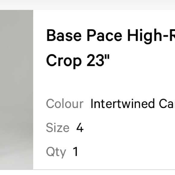 Lululemon Base Pace High-Rise 23"
Intertwined Camo Medium Olive (Size 4) - Picture 7 of 7